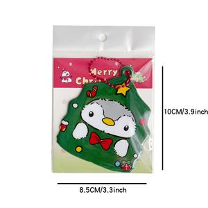 Llavero de Navidad con diseño de dibujos animados, colgante de Papá Noel para mochila escolar, adorno navideño, regalo de Navidad - Product Image 6