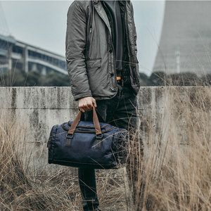 Outdoor Portable Luxury Sport Gym PU Leather Wet Dry Overnight Weekender <strong>Tote</strong> Portable <strong>Luggage</strong> Duffle <strong>Travel</strong> <strong>Bag</strong> - Product Image 6