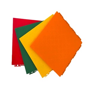Dalles de sol en plastique PP portables de 25 cm x 25 cm, emboîtables, pour terrains de sport extérieurs, adaptées aux terrains de basket-ball/tennis/volley-ball <span class=keywords><strong>NBA</strong></span> - Product Image 4