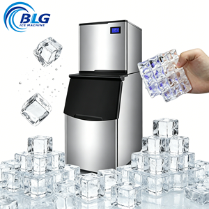 Máquina para hacer hielo Blg de 5 toneladas Máquina para hacer hielo en cubitos de gran capacidad con refrigeración por agua - Product Image 1