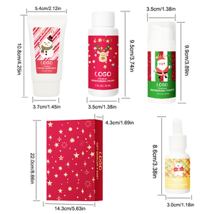 GUOCUI <span class=keywords><strong>BIO</strong></span> TECH Set Natalizio per la Cura della <span class=keywords><strong>Pelle</strong></span> con Vitamina C: Detergente/Tonico/Siero/<span class=keywords><strong>Crema</strong></span> Viso Riparatore Anti-Acne, Antiossidante e Antirughe - Product Image 6