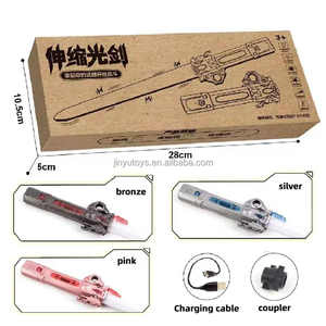 Nouveauté allumer clignotant jouets en plastique LED <span class=keywords><strong>sabre</strong></span> <span class=keywords><strong>laser</strong></span> épée Double lumière <span class=keywords><strong>sabre</strong></span> épée <span class=keywords><strong>Laser</strong></span> épée jouets pour enfants jouets faveur de fête - Product Image 5