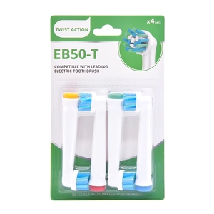 EB50-T Direct Factory avec têtes de brosse brevetées compatibles avec la brosse à dents Oral-B - Product Image 1