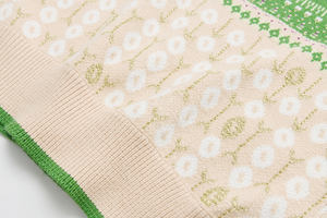 Maglione a Maniche Lunghe con Collo Tondo, Abbigliamento Jacquard per Donna, Shopping <span class=keywords><strong>Online</strong></span> - Product Image 6