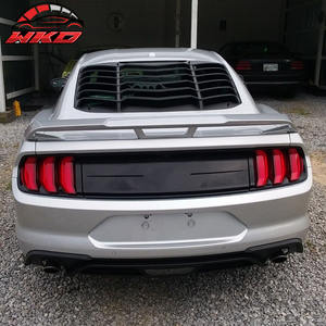 Cubierta para Ventana Trasera Estilo Ikon para Ford Mustang Coupe 15-24, Parasol, Cubierta de ABS Duradera Resistente a Arañazos, Accesorio Exterior para Automóvil - Product Image 3