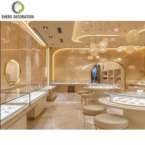 ตู้โชว์เครื่องประดับแฟชั่นตู้โชว์เครื่องประดับออกแบบได้ตามต้องการตู้เก็บเครื่องประดับสำหรับปรับปรุงเฟอร์นิเจอร์ร้านเครื่องประดับ - Product Image 3