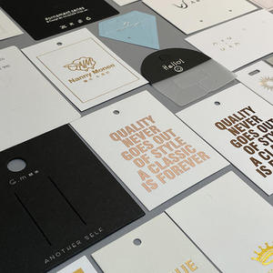 Bracelet personnalisé pliant bijoux étiquette boucle d'oreille étiquette collier balançoire étiquette volante - Product Image 2