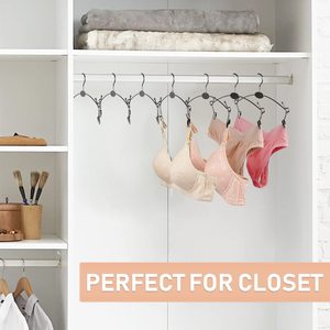 Porte-soutiens-<span class=keywords><strong>gorge</strong></span> en métal durable avec crochets et pinces Cintres pour enfants à la mode Lingerie Shop Display Hanger - Product Image 2