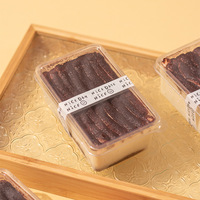 Vente en gros Boîte à biscuits mousse pour dessert tiramisu Boîte d'emballage avec couvercle Boîte à gâteau tiramisu pour dessert biscuit