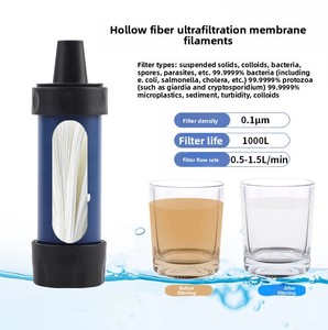 Pajita Purificadora de Agua para Exteriores, Mini Filtro Portátil de Consumo Directo para Uso en Zonas Silvestres - Product Image 5