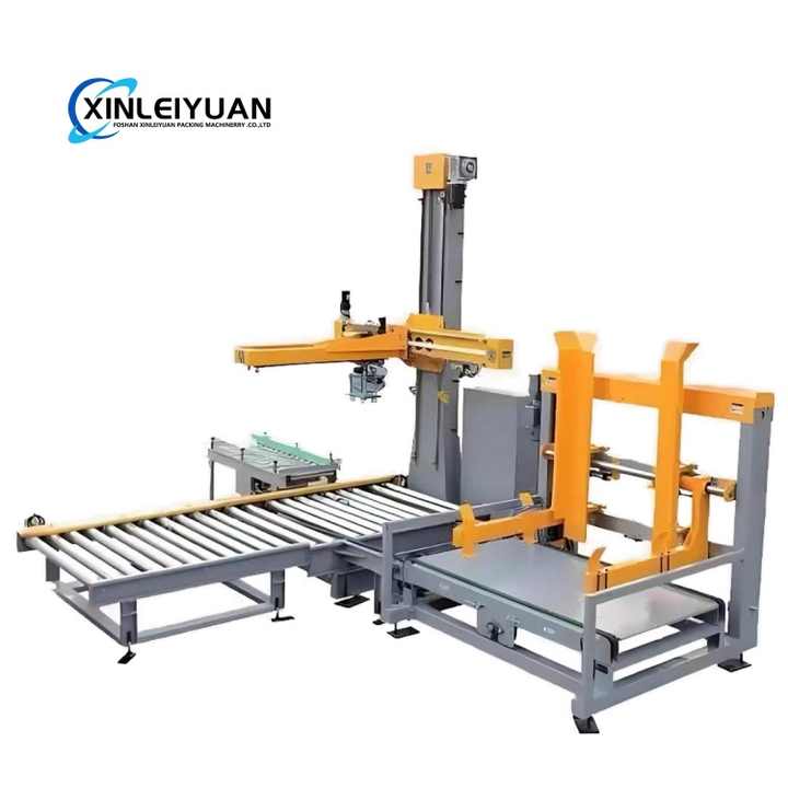 Automatic Pneumatic Single Column Robot Case Bag Palletizer Machine for ...