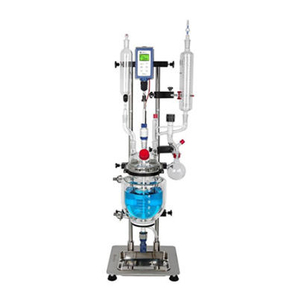 Julabo BTG5000A 5000ml Tabletop Glass <b>Jacketed</b> Reactor Set Laboratory Instruments Made in Germany - Product Image 1