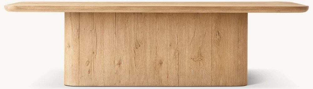 Rectangle Chêne Clair Vieilli