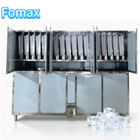Machine à glaçons en cubes de 3 tonnes, best-seller, machine à glaçons en cubes industrielle à réfrigérant
