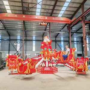 Công viên giải trí 16 chỗ vui vẻ giáng sinh vui vẻ cưỡi Máy bay tự điều khiển - Product Image 1