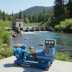DEMING Custom 300KW 380V/400V Water Hydro for Power Plants DEMING-HTG-300KW-400V- Hydroelectric <b>Generator</b> DEMING- - Product Image 1