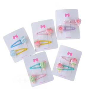 Pinzas y Pasadores para el Cabello de Resina con Diseño de Princesa para Niñas, Accesorios Adorables para el Cabello de Niñas para Primavera-Verano - Product Image 5