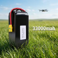 Batterie au lithium polymère personnalisée 33000mAh 22.2V 6S 732Wh pour drone agricole, d'inspection et de cartographie OEM ODM