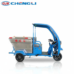 Tricycle électrique sanitaire 500L anti-retournement avec caméra de recul HD et longue autonomie pour le nettoyage urbain et l'hygiène municipale - Product Image 3
