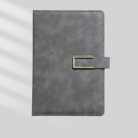 Carnet en cuir vintage A5 avec couverture souple personnalisée - idéal pour les réunions d'affaires et la vie universitaire