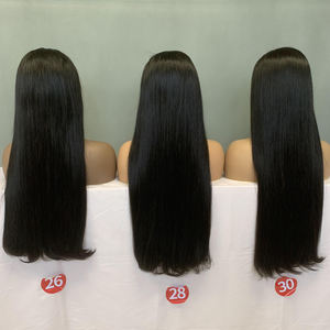 Cabello Vietnamita de Diferentes Tamaños, SDD Liso Natural, Color Natural, Cierre sin Pegamento 5x5 - Product Image 5