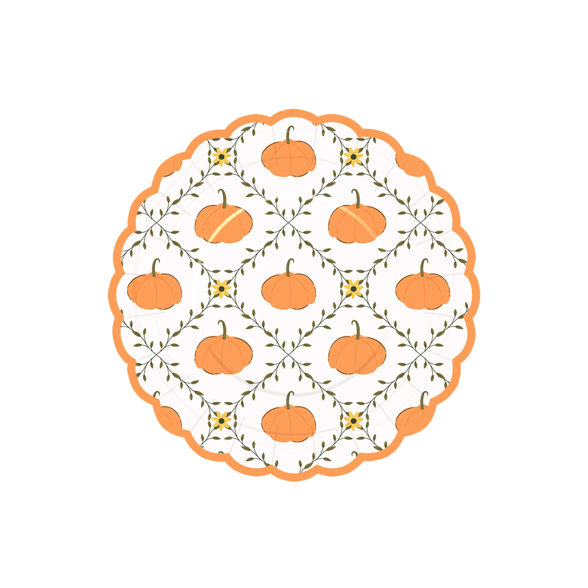 Plato de papel de 7 pulgadas * 8 unidades