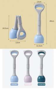 Nouvel outil portable de ramassage de déjections pour animaux de compagnie, pelle à crottes pour chiens, vente en gros, pour le nettoyage en extérieur et en voyage - Product Image 2