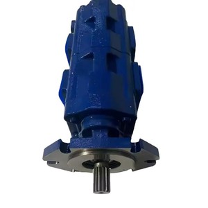 Plataforma de perforación Fábrica de producción de tres bombas hidráulicas. Bomba de engranajes de maquinaria de perforación de China JHP32/32/16 - Product Image 6