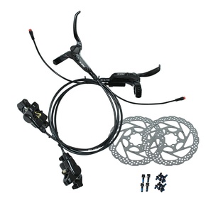 방진형 통근용 전기 자전거 유압 브레이크 세트 180mm RSX 디스크 브레이크 오일 호스 전기 자전거 전원 차단 브레이크 키트 (350W-1500W 허브 모터용) - Product Image 1