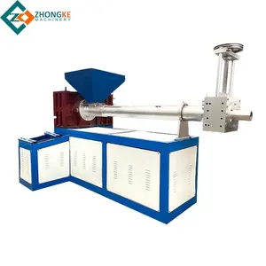 plastic cable plastic pot plastic peg rod melting extruding machine with pellet cutter