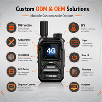Radio PoC 4G LTE XUNLIBAO HT Gxin certifiée FCC, fabricant OEM ODM, logo personnalisé, sans frais de plateforme, carte SIM à vie, talkie-walkie W900