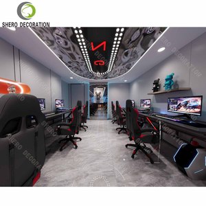 Hub de jeu moderne haut de gamme, mobilier intérieur personnalisé et système d'éclairage d'ambiance immersif sur mesure - Product Image 5