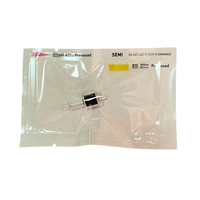 Accessoire de consommables de filtre de tube de seringue de pression négative de remplacement 3ml 5ml pour la machine de thérapie de pistolet méso d'injecteur d'Ez Mj