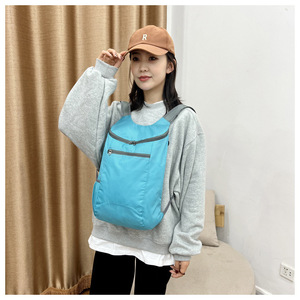 Mochila Deportiva Plegable Ligera con Logotipo Personalizado al por Mayor, Mochila de Viaje Portátil para Senderismo, Mochila Ultraligera para Gimnasio, Bolsa Deportiva para Hombre - Product Image 2