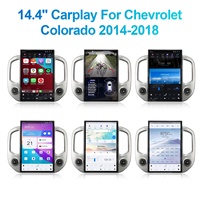 Reproductor Multimedia de Video para Auto NaviHua, Estilo Tesla, Android Auto, Receptor de Radio GPS para Chevrolet Colorado/GMC Canyon 2014-2018