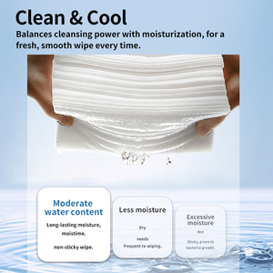 J.CongBo Free Sample Custom Organic Water Wet <strong>Wipes</strong> One-Time Cleaning Wet <strong>Wipes</strong> 80 Pieces/Bag - Product Image 4