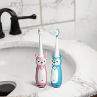 Nouveau 2026 – Brosse à dents électrique sonique vibrante intelligente pour enfants, étanche IPX7, rechargeable, avec LED et poils doux, personnalisable sous marque privée