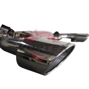 Système d'échappement Catback VORTEX en acier inoxydable de luxe pour Audi RS3 2.5T 2016-2024 Finition bleu brûlé Tôle d'acier de 1,5 mm - Product Image 3