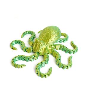 Vendita popolare popolare PLA stampato polpo 3D in Stock di seppie di seta colorate animali stampate 3D - Product Image 4
