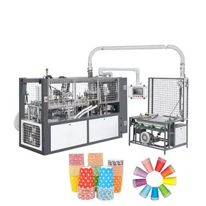 Fully automatic disposable paper plate and cup making hand machine