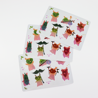 Feuille d'autocollants personnalisés en vinyle imprimés UV, motif Kawaii Anime Cartoon, pour agenda, journal, décoration créative - Résistants aux intempéries et indéchirables