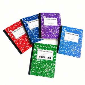 Cuaderno de Composición de Papel B5, Rayado Ancho, 200 Páginas (100 Hojas), Cuadernos Multifuncionales para Uso Comercial, Trabajo y Regreso a Clases - Product Image 1