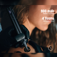 Oem Thunderlord Power K6003 Fabriqué par Biomaser 2 Batterie Tête de machine à tatouer permanente sans fil rotative pour le corps Art corporel