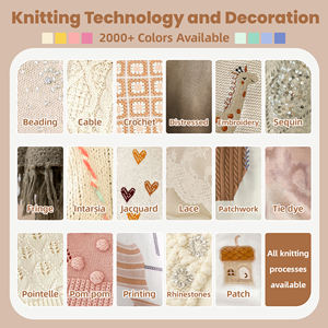 <span class=keywords><strong>Combinaison</strong></span> en tricot pour bébé nouveau-né avec LOGO personnalisé Barboteuse 100% coton à manches longues avec col polo et barboteuse tricotée pour bébé - Product Image 3