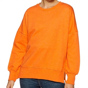 TongYang Venta al por Mayor S-4XL Sudaderas Casuales con Forro y Estampado para Mujer, 13 Colores, Otoño/Invierno, Suéter Holgado de Felpa Gruesa - Product Image 4