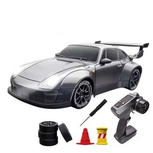 Mini Coche RC de Control Remoto 2.4G <span class=keywords><strong>a</strong></span> Escala Completa, Modelo de Carreras y Derrapes, Escala 1:24, con Luces, Velocidad Máxima 20 km/h - Product Image 1