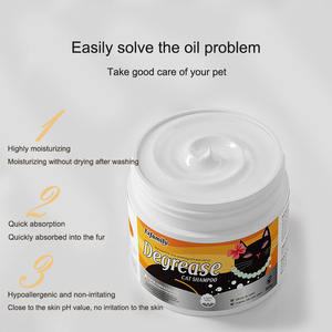 Marque privée OEM dégraissant shampooing hypoallergénique pour animaux de compagnie manteaux de chat élimine l'excès d'huiles 500g bain dégraissant baume pour <span class=keywords><strong>chats</strong></span> - Product Image 3
