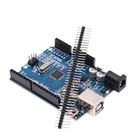 Carte de développement ATmega328P pour carte UNO R3 avec connecteur à broches et câble, compatible avec les projets Arduino IDE