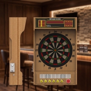Máquina de Dardos Digital Comercial de 60 x 95 x 16.6 cm, 4 Juegos, 1-4 Jugadores, LED, 100 Puntas de Repuesto - Product Image 1