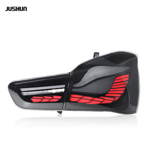 Jushun Led Tail <b>Lights</b> For Bmw 1 Series F20 F21 <b>Dragon</b> Scale Design Red Smoked Black Version 12V - Product Image 2